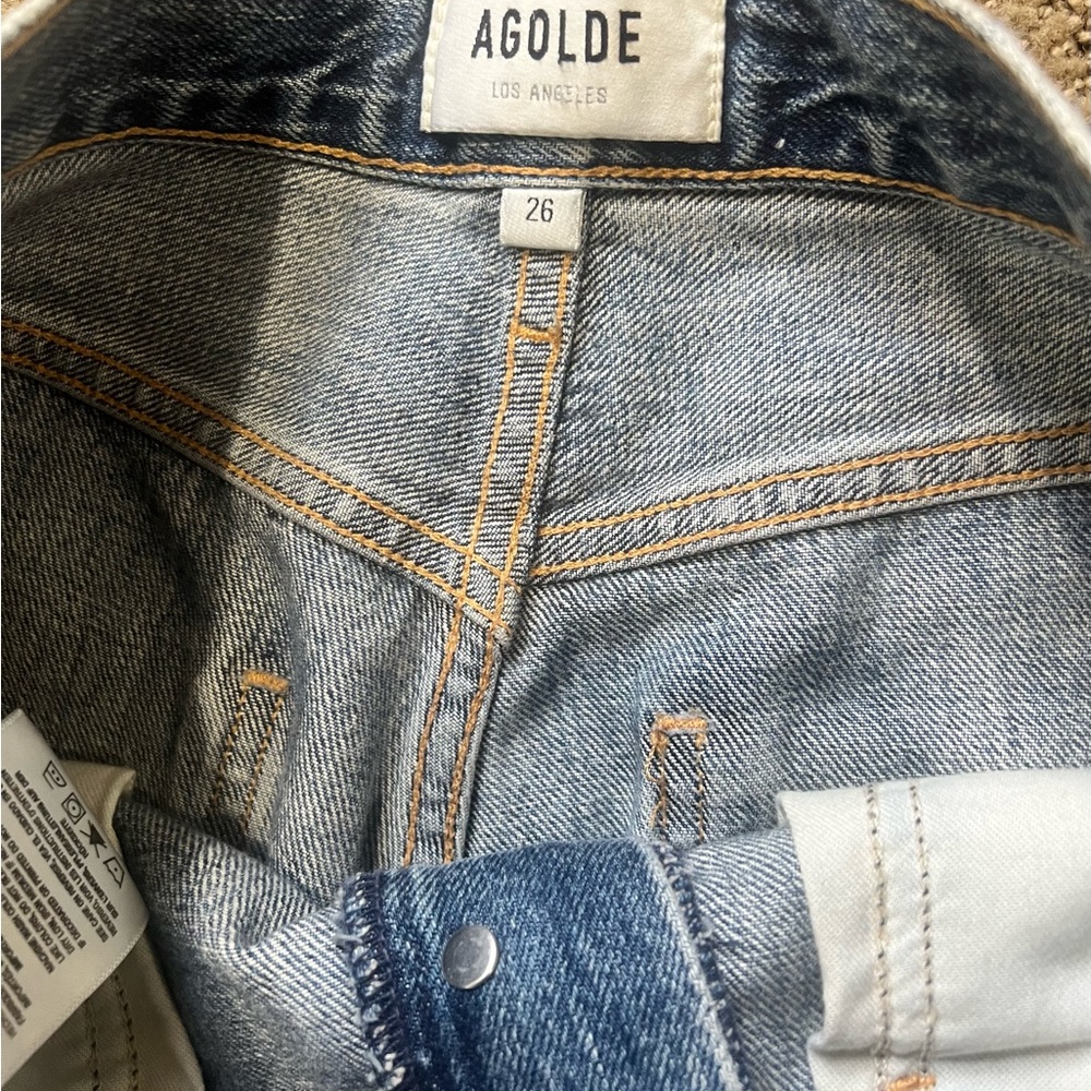 Agolde Riley Crop - Picture 4 of 5